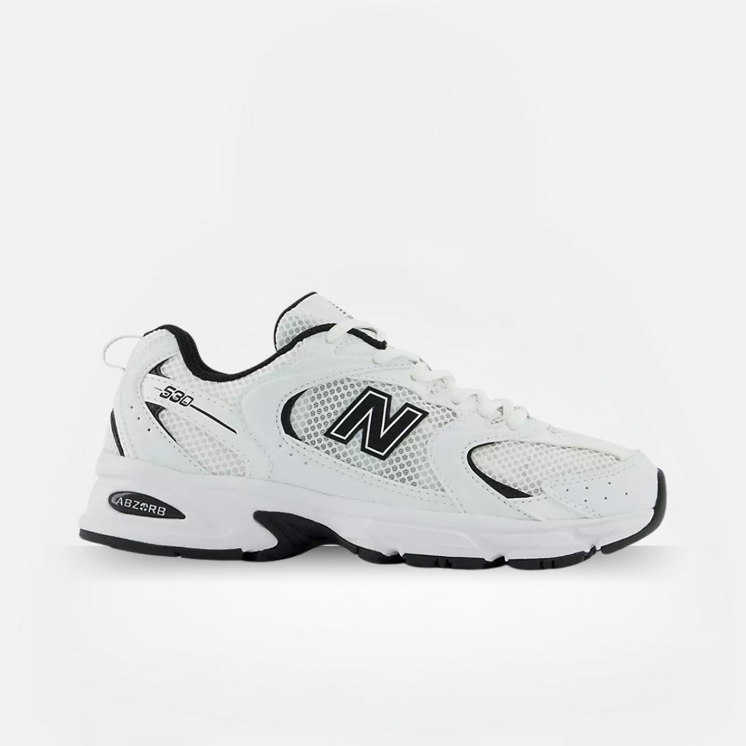 NEW BALANCE 530 WHITE MAGNET BLACK